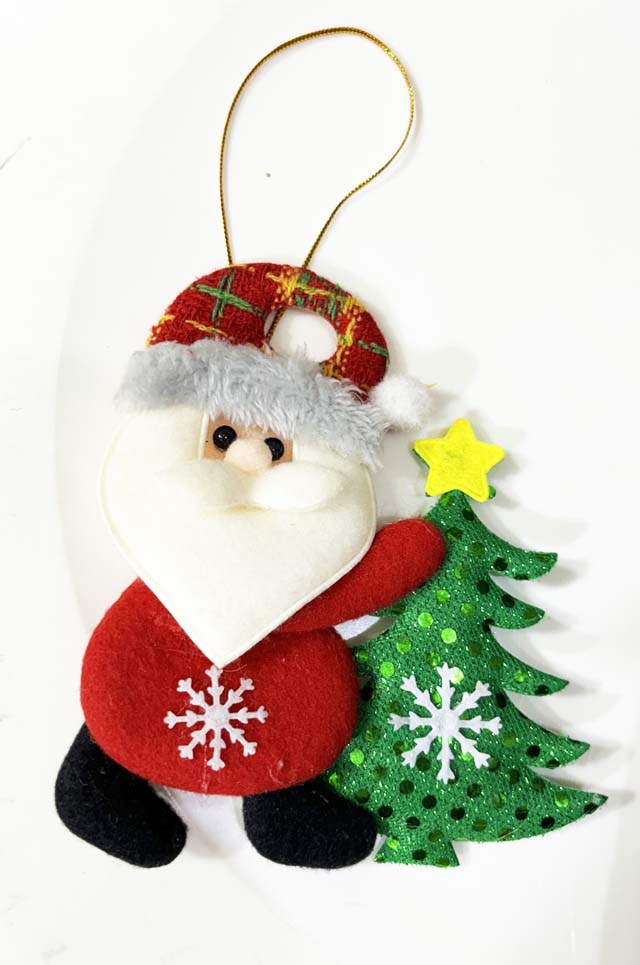 Christmas tree ornaments hanging doll 3