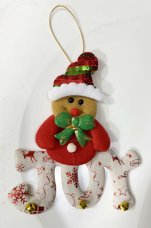 Christmas tree ornaments hanging doll 5