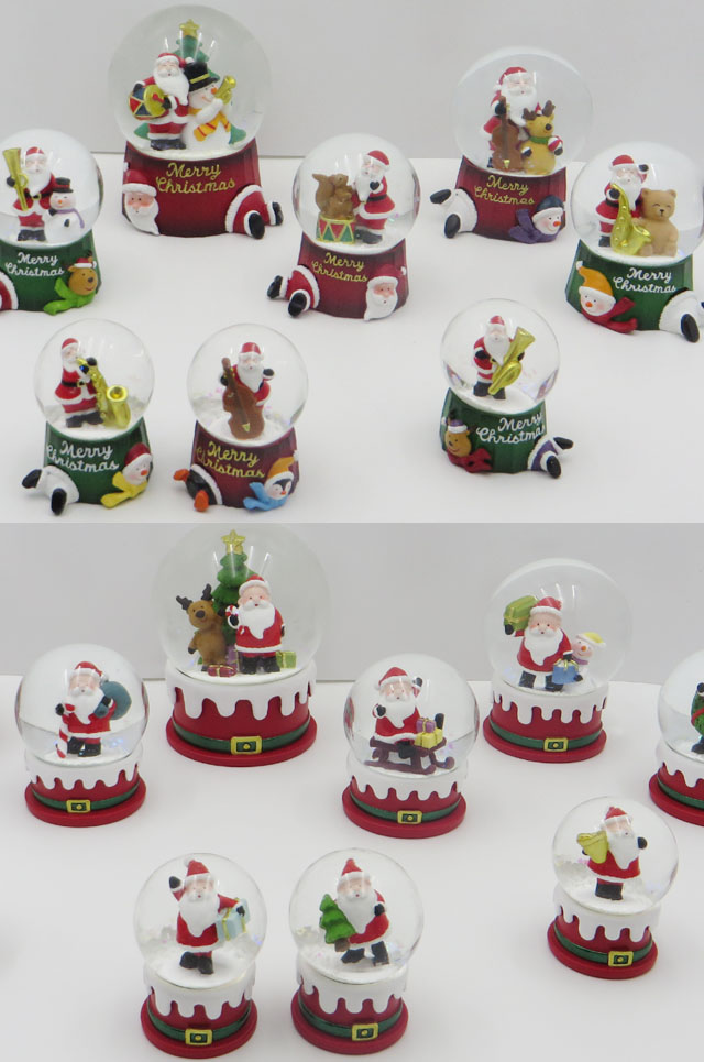 Christmas Resin Glass Water Globe 1