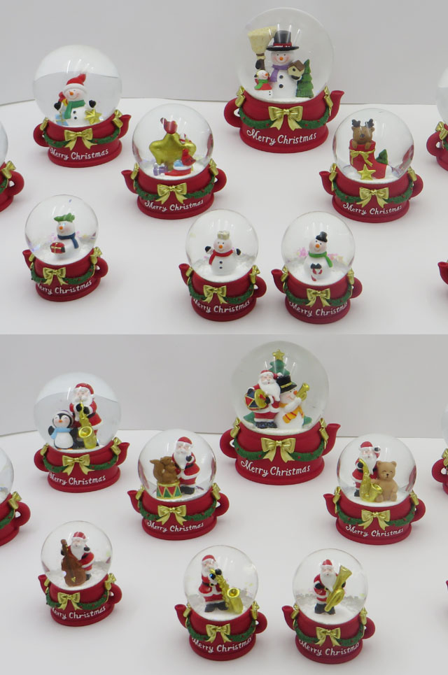 Christmas Resin Glass Water Globe 6