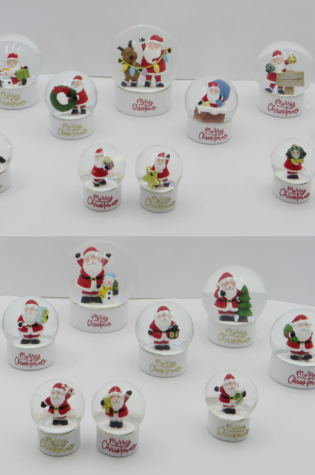 Christmas Resin Glass Water Globe 7