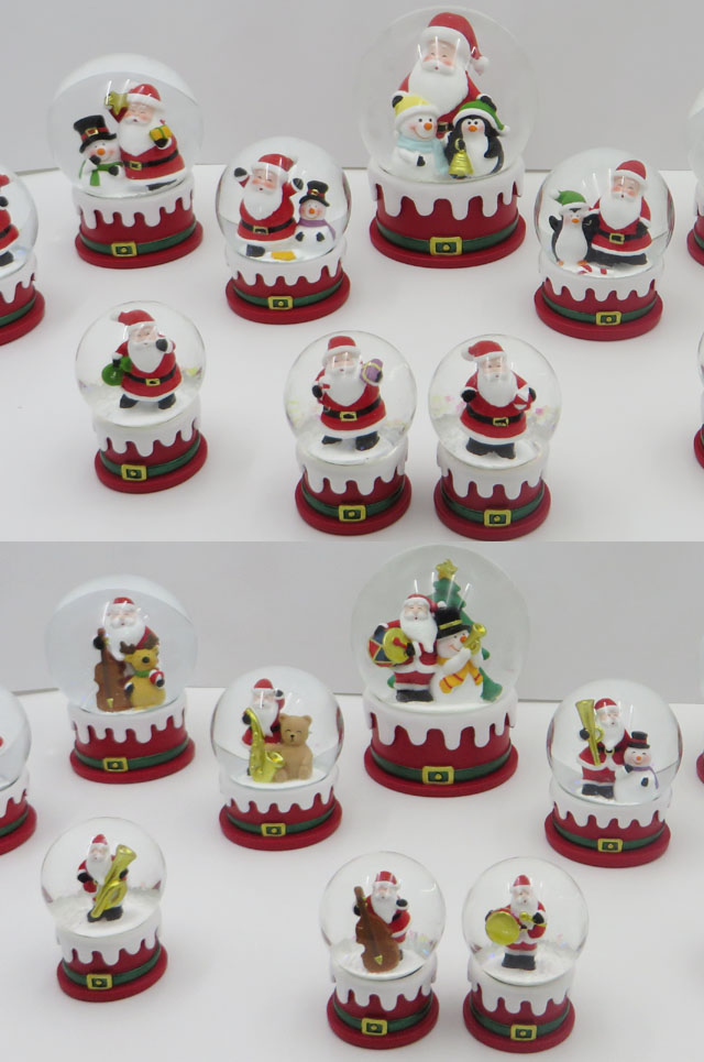 Christmas Resin Glass Water Globe 9