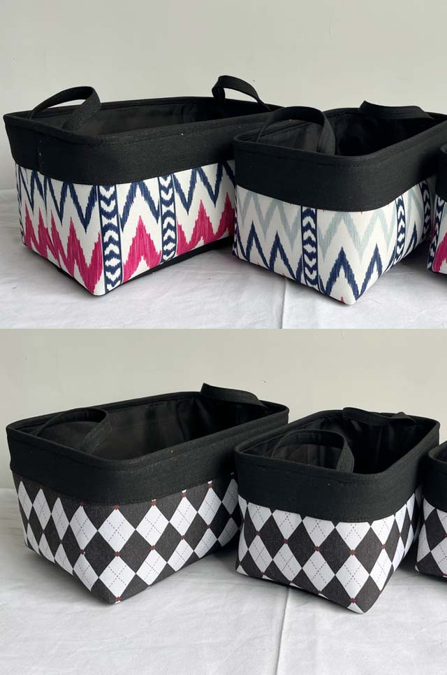 Fabric Storage Basket 5