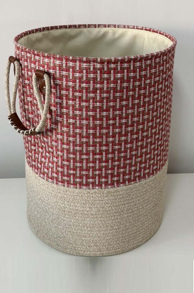 Woven Rope Storage Basket 11