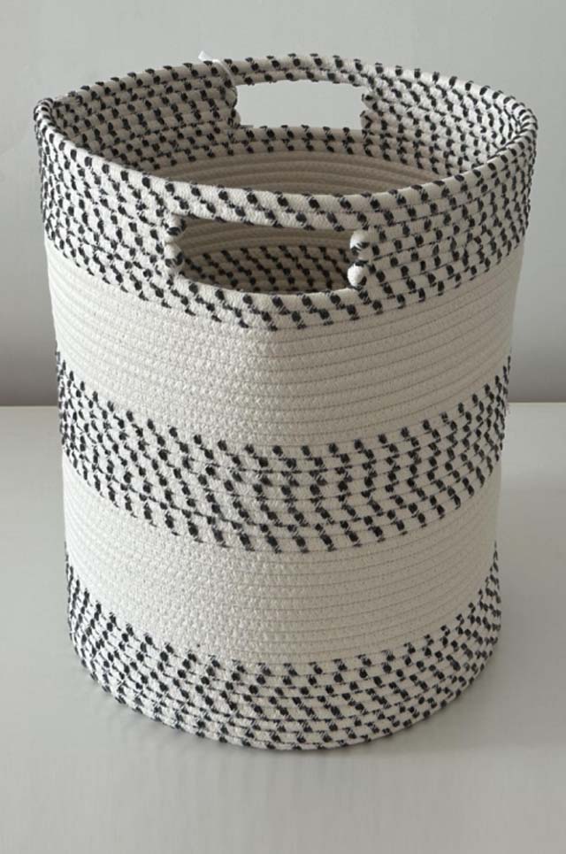 Woven Rope Storage Basket 14