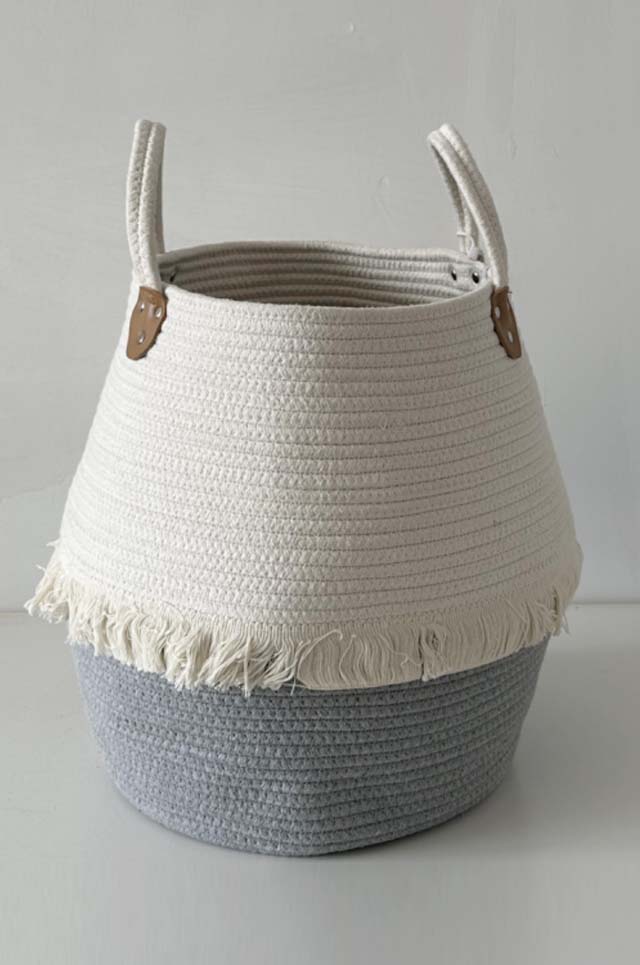 Woven Rope Storage Basket 25