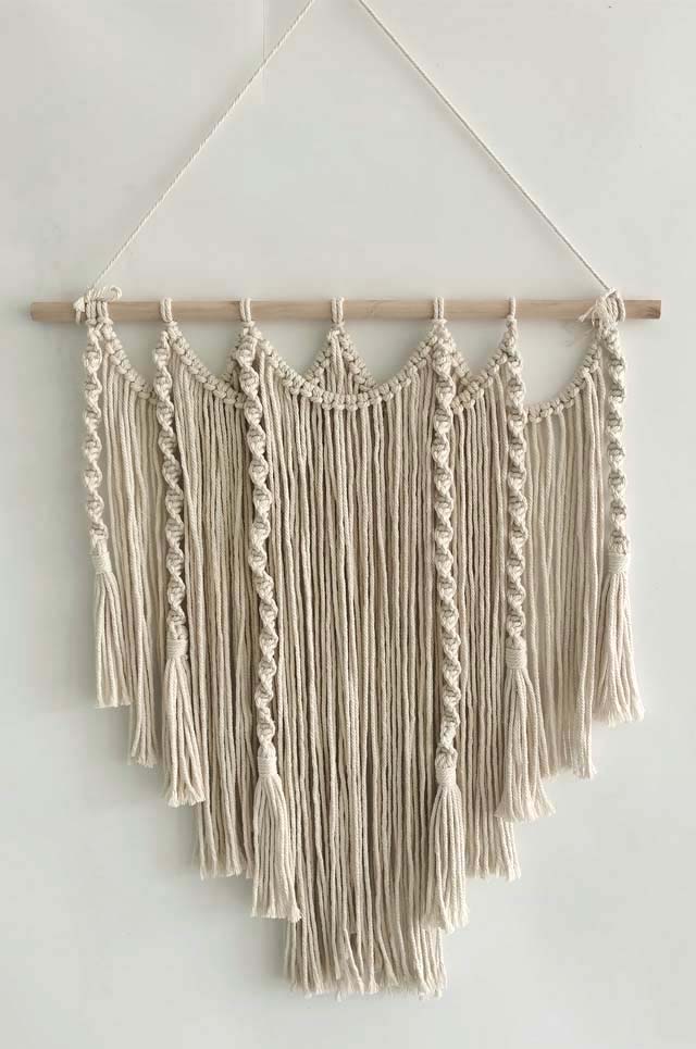 Knitted Wall Hanging Tapestry 6