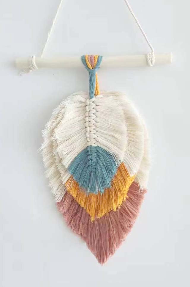 Knitted Wall Hanging Tapestry 14