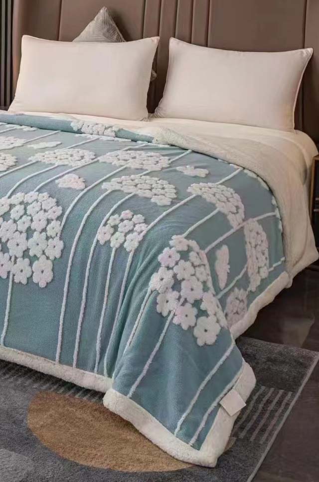 flannel fleece bed blanket 49